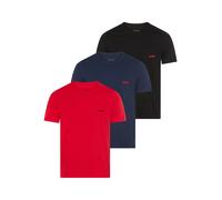 T-Shirt HUGO UNDERWEAR "RN TRIPL", Damen, Gr. S (48), open miscellaneous 990, Jersey, Obermaterial: 100% Baumwolle, Basic, regular fit, Rundhals, eingesetzt normaler Saum, Shirts T-Shirt, mit Rundhals