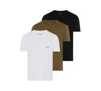 T-Shirt HUGO UNDERWEAR "RN TRIPL", Herren, Gr. L (52), open miscellaneous 967, Jersey, Obermaterial: 100% Baumwolle, Basic, regular fit, Rundhals, eingesetzt normaler Saum, Shirts T-Shirt, mit Rundhal