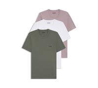 T-Shirt HUGO UNDERWEAR "RN TRIPL", Herren, Gr. S (48), open miscellaneous 996, Jersey, Obermaterial: 100% Baumwolle, Basic, regular fit, Rundhals, eingesetzt normaler Saum, Shirts T-Shirt, mit Rundhal
