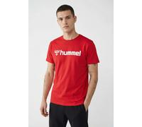 T-Shirt HUMMEL "HMLGO 2.0 LOGO T-SHIRT", Jungen, Gr. S (46), true rot, Obermaterial: 100% Baumwolle, Rundhals, Shirts T-Shirt (69359001-S) true rot