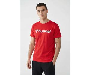T-Shirt HUMMEL "HMLGO 2.0 LOGO T-SHIRT", Jungen, Gr. S (46), true rot, Obermaterial: 100% Baumwolle, Rundhals, Shirts T-Shirt (69359001-S) true rot