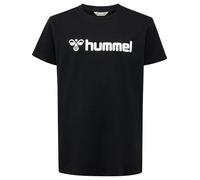 Hummel T‑Shirt hmlGO 2.0 Logo Kurzarm Kinder Schwarz Größe 128