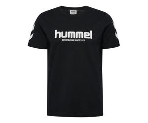 T-Shirt HUMMEL "HMLLEGACY 2.0 T-SHIRT S/S", Jungen, Gr. L, schwarz, Obermaterial: 100% Baumwolle, Rundhals, Shirts T-Shirt, kurze Ärmel, für sportliche Aktivitäten, aus Baumwolle (28578139-L) schwarz