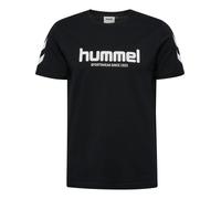 T-Shirt HUMMEL "HMLLEGACY 2.0 T-SHIRT S/S", Jungen, Gr. XXL, schwarz, Obermaterial: 100% Baumwolle, Rundhals, Shirts T-Shirt, kurze Ärmel, für sportliche Aktivitäten, aus Baumwolle (28578139-XXL) schw