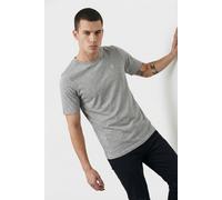 T-Shirt HUMMEL "HMLPULSE T-SHIRT", Jungen, Gr. L (52), grau (grau melange), Obermaterial: 90% Baumwolle, 10% Viskose, normal, Rundhals, Shirts T-Shirt (53226435-L) grau melange