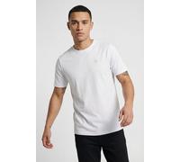 T-Shirt HUMMEL "HMLPULSE T-SHIRT", Jungen, Gr. XXL (56), weiß, Obermaterial: 100% Baumwolle, normal, Rundhals, Shirts T-Shirt (65071855-XXL) weiß