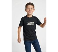 Hummel T-Shirt hmlJR Base 2001 Kinder Kurzarm 100% Baumwolle Schwarz 158/164