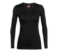 T-Shirt Icebreaker 200 Oasis Crewe schwarz