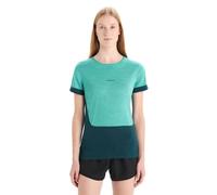 T-Shirt Icebreaker Zoneknit (Fresh Heather/Green Glory) Women M