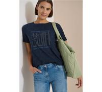 T-Shirt in Ausbrenner-Optik