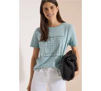 T-Shirt in Ausbrenner-Optik