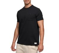 T-Shirt INDICODE "INNova Tee", Herren, Gr. XL, jet schwarz, Single Jersey, Obermaterial: 65% Polyester, 35% Baumwolle, unifarben, regular fit normal, Rundhals, Shirts T-Shirt (93285030-XL) jet schwarz