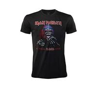T-Shirt Iron Maiden A Real Dead One Offizielles Rock T-Shirt Schwarz Band Heavy Metal Baumwolle Unisex Erwachsene (S)
