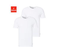 JACK & JONES Herren Jacbasic Crew Neck Tee 2 Pack T Shirt, Weiß, M EU