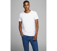 Jack & Jones Herren T-shirt Mann Jjebasic O-neck Tee S/s Noos Weiß Größe M