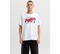 JACK&JONES - JJELOGO TEE SS O-NECK 2 COL AW26 SN White - Gr. - XS