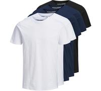 Jack & Jones JJEORGANIC BASIC 5er Pack S Black Pack 2White 2Navy 1Black (603645) Mehrfarbig S