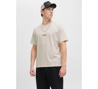 Jack & Jones JJESOHO TEE SS CREW NECK XXL 12278787 Moonbeam (897666) Grau XXL