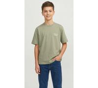 JACK&JONES - JORNORREBRO TYPO TEE SS CREW NECK SN JNR Seagrass - Gr. - 140