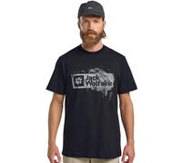 Jack Wolfskin – Herren T-Shirt Brand T M – Wood Dark Navy – XL