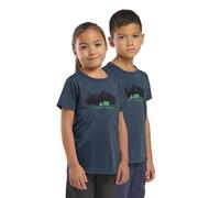 Jack Wolfskin - Kid's Hiking Graphic T-Shirt - Funktionsshirt, Gr. 140, blau (PrintMidnightSky)