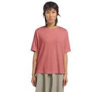 T-Shirt JACK WOLFSKIN "TRAVEL T W", Damen, Gr. M (38/40), mineralrot, heather, Obermaterial: 95% Polyester, 5% sonstige Fasern, Shirts T-Shirt (57069657-M) mineralrot, heather