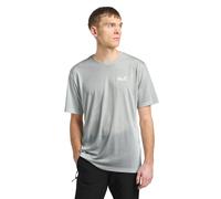 T-Shirt JACK WOLFSKIN "VONNAN S/S T M", Jungen, Gr. L (52), grau (coolgrau), Obermaterial: 100% POLYESTER, Shirts T-Shirt (27929320-L) coolgrau