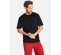 T-Shirt JAN VANDERSTORM "Doppelpack T-Shirt ERKE", Damen, Gr. 4XL, schwarz, Obermaterial: 100% Baumwolle CO., comfort fit normal, Rundhals, Shirts T-Shirt, reine Baumwolle (2er-Pack) (29225442-4XL) sc