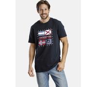 Jan Vanderstorm Herren Doppelpack T-Shirt Preben dunkelblau L - 52/54