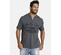 Jan Vanderstorm Herren T-Shirt Nante grau 3XL (XXXL) - 64/66