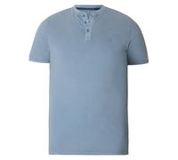 T-Shirt JAN VANDERSTORM "T-Shirt TAAGURD", Herren, Gr. 4XL, blau, Obermaterial: 100% Baumwolle CO., Shirts T-Shirt (45439304-4XL) blau