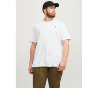 JACK & JONES Male Plus Size T-Shirt Einfarbig