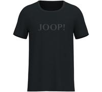 T-Shirt JOOP "Comfort", Damen, Gr. XL, schwarz, Jersey, Obermaterial: 95% Baumwolle, 4% Elasthan, 1% sonstige Fasern, unifarben, normal hüftlang, Rundhals, Shirts T-Shirt, Rundhalsausschnitt, Logoschr