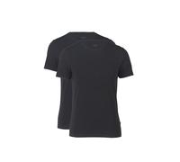 JOOP! Collection T-Shirt mit Rundhalsausschnitt im 2er-Pack in BLACK, Größe S