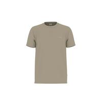 JOOP! T-Shirt Herren Slim Fit Kurzarm Rundhals Baumwolle beige, L