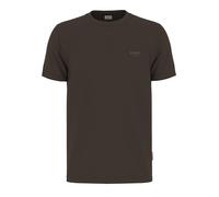 T-Shirt JOOP JEANS "Alphis", Damen, Gr. XXL, schwarz braun, Single Jersey, Obermaterial: 100% Baumwolle, regular fit, Rundhals, Shirts T-Shirt (47344162-XXL)