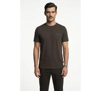 JOOP! T-Shirt Herren Slim Fit Kurzarm Rundhals Baumwolle braun, L