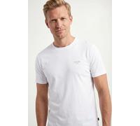 Joop! T-Shirt Alphis Herren Regular Fit Kurzarm Rundhals Baumwolle Weiß Größe M