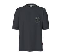T-Shirt JOOP JEANS "Rovenor", Herren, Gr. 3XL, dunkelblau, Single Jersey, Obermaterial: 100% Baumwolle, unifarben, Rundhals, Shirts T-Shirt, normale Passform, großer Rückenprint (45381620-XXXL) dunkel