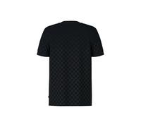 JOOP! Herren T-Shirt - Davison, Rundhals, Kurzarm, Allover Print Dunkelblau M