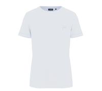 JOOP! T-Shirt mit Rundhalsausschnitt und Motiv-Stitching in Weiss, Größe 36