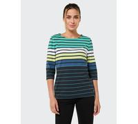 JOY sportswear - KALINA 3/4 Arm Shirt coastal blue stripes - Gr. - 38