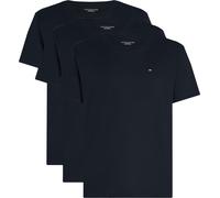 T-Shirt, Jungen, Gr. M (50), desert sky, desert sky, desert sky, Jersey, Obermaterial: 100% Baumwolle, TOMMY HILFIGER UNDERWEAR, regular fit, Rundhals, Shirts T-Shirt, Jersey, Rundhals, normale Passfo