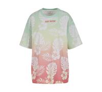 Just Rhyse Damen Holidays T-Shirt JLTS252 Coral/Lime-XS