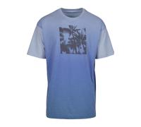 T-Shirt JUST RHYSE "Just Rhyse Herren Just Rhyse NewburnSun T-Shirt", Herren, Gr. M, blau, 65% Baumwolle, 35% Polyester, bedruckt, oversize, Rundhals, Shirts T-Shirt (29708422-M)