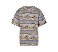 T-Shirt JUST RHYSE "Just Rhyse Herren Just Rhyse Tshirt Sunrise", Herren, Gr. XXL, beige, 100% Baumwolle, bedruckt, relaxed fit, Rundhals, Shirts T-Shirt (53360309-XXL) beige