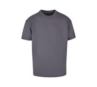 T-Shirt JUST RHYSE "Just Rhyse JRTS719M RainbowWave T-Shirt", Herren, Gr. M, grau (schwarzgrau), 100% Baumwolle, bedruckt, oversize, Rundhals, Shirts T-Shirt (28475329-M) schwarzgrau