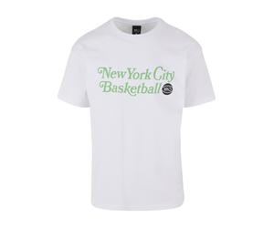 T-Shirt K1X "K1X Herren KXM241-054-1 K1X Nyc Bb Tee", Herren, Gr. M, weiß, 100% Baumwolle, bedruckt, oversize, Rundhals, Shirts T-Shirt (56426629-M)