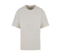 T-Shirt KARL KANI "Karl Kani Autograph Heavy Jersey Boxy Melange Tee", Damen, Gr. L, beige, 70% Baumwolle, 30% Polyester, unifarben, normal, Rundhals, Shirts T-Shirt (57888713-L) beige