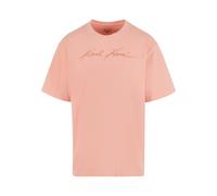 T-Shirt KARL KANI "Karl Kani Autograph Heavy Jersey Boxy Tee", Damen, Gr. S, orange, 100% Baumwolle, bedruckt, oversize, Rundhals, Shirts T-Shirt (25576355-S) orange